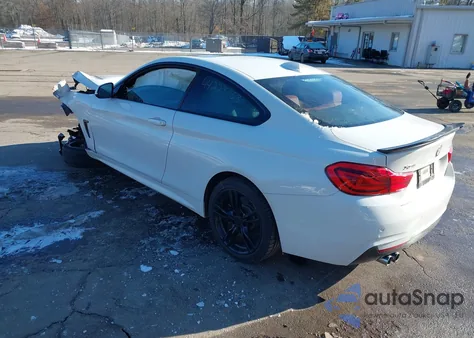2019 BMW 430I xDrive from USA, damaged, VIN WBA4W5C51KAE43825